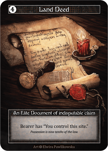 Land Deed (Foil)
