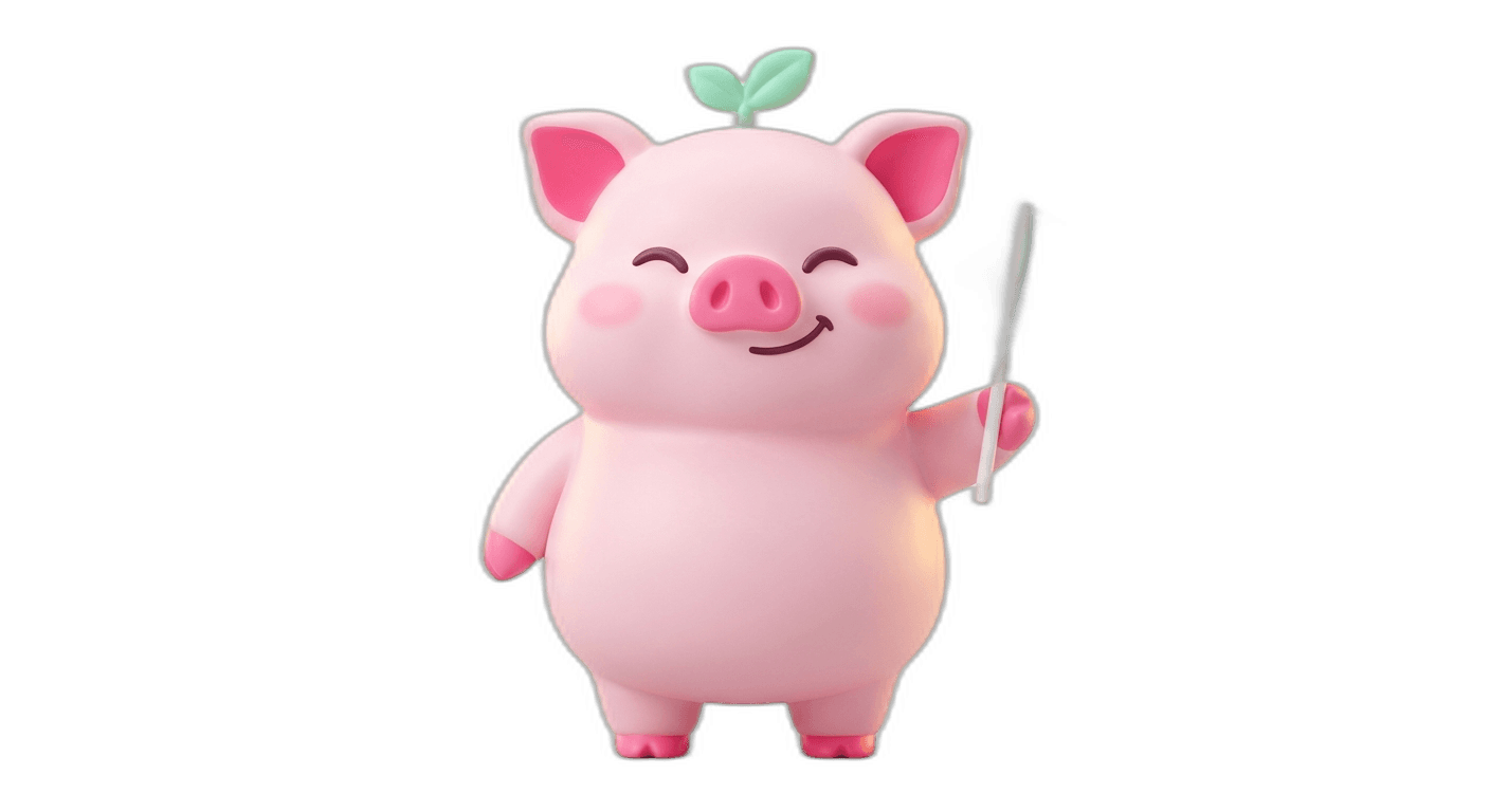Pigmint pig mascot