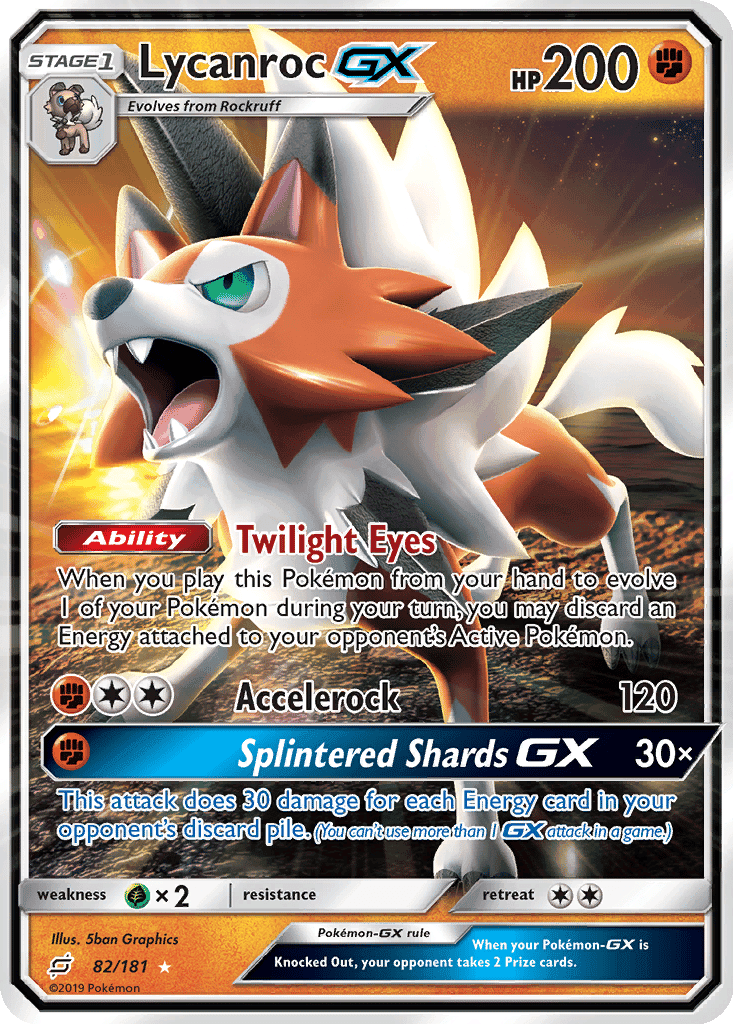 Lycanroc GX (Holofoil • NM)