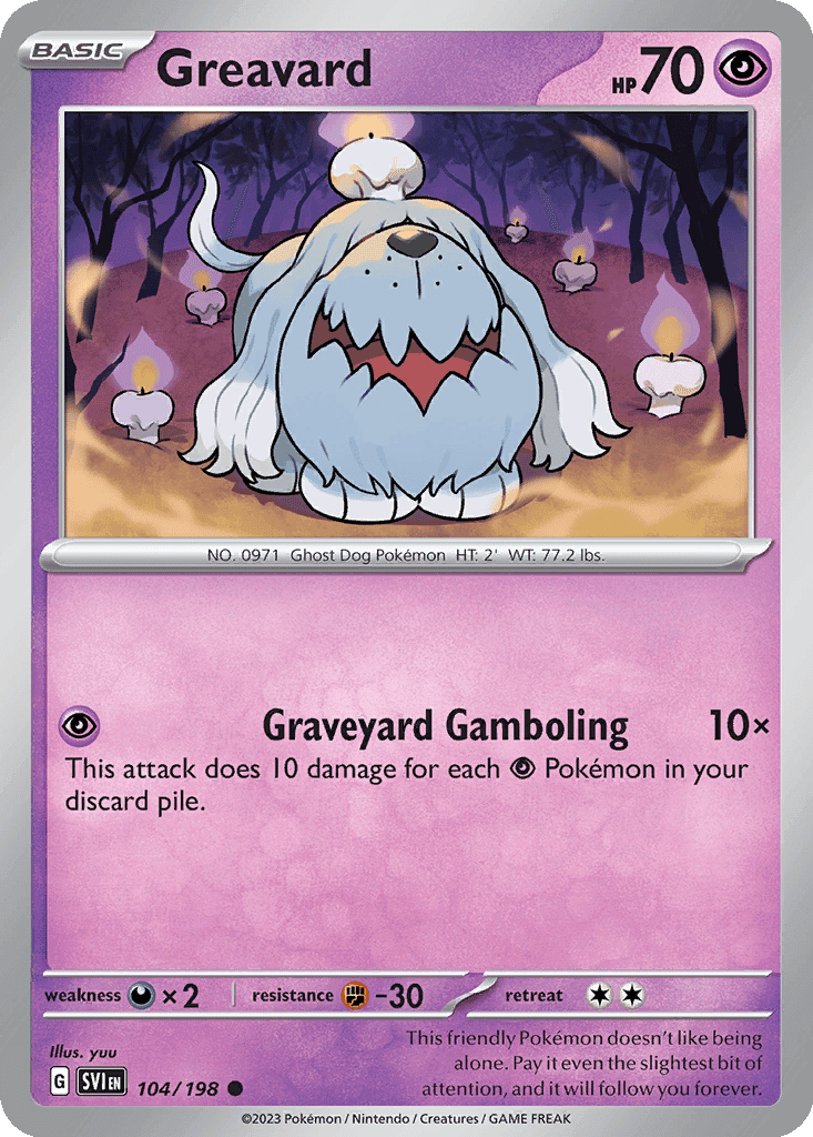 Greavard - 104/198 (Normal • NM)