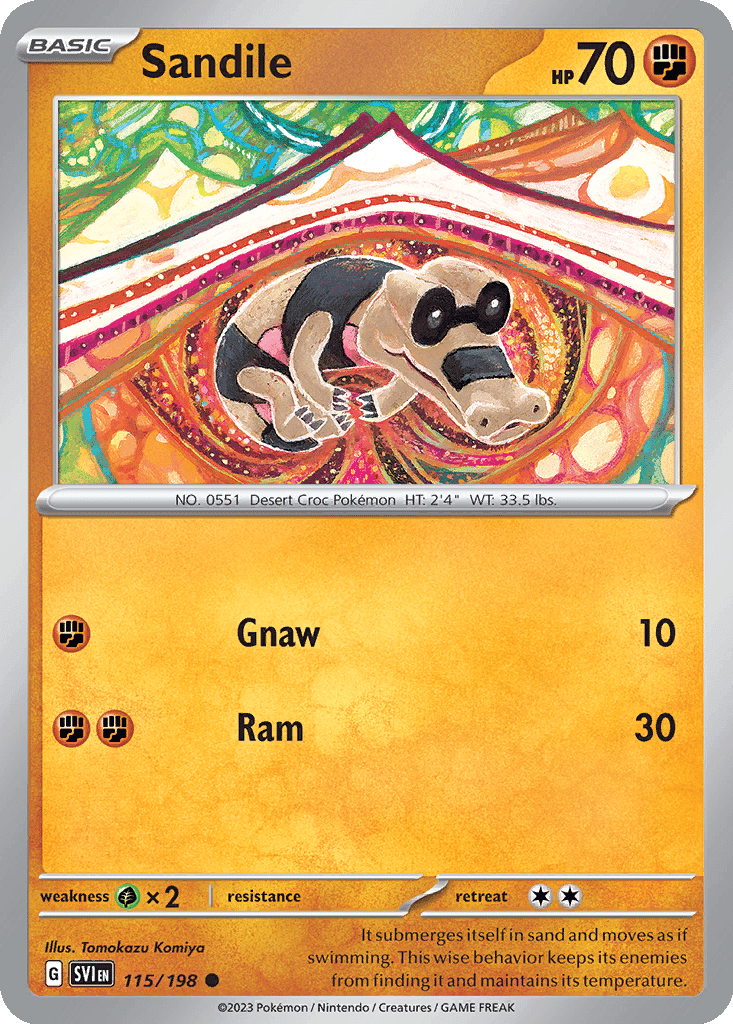 Sandile - 115/198 (Normal • NM)