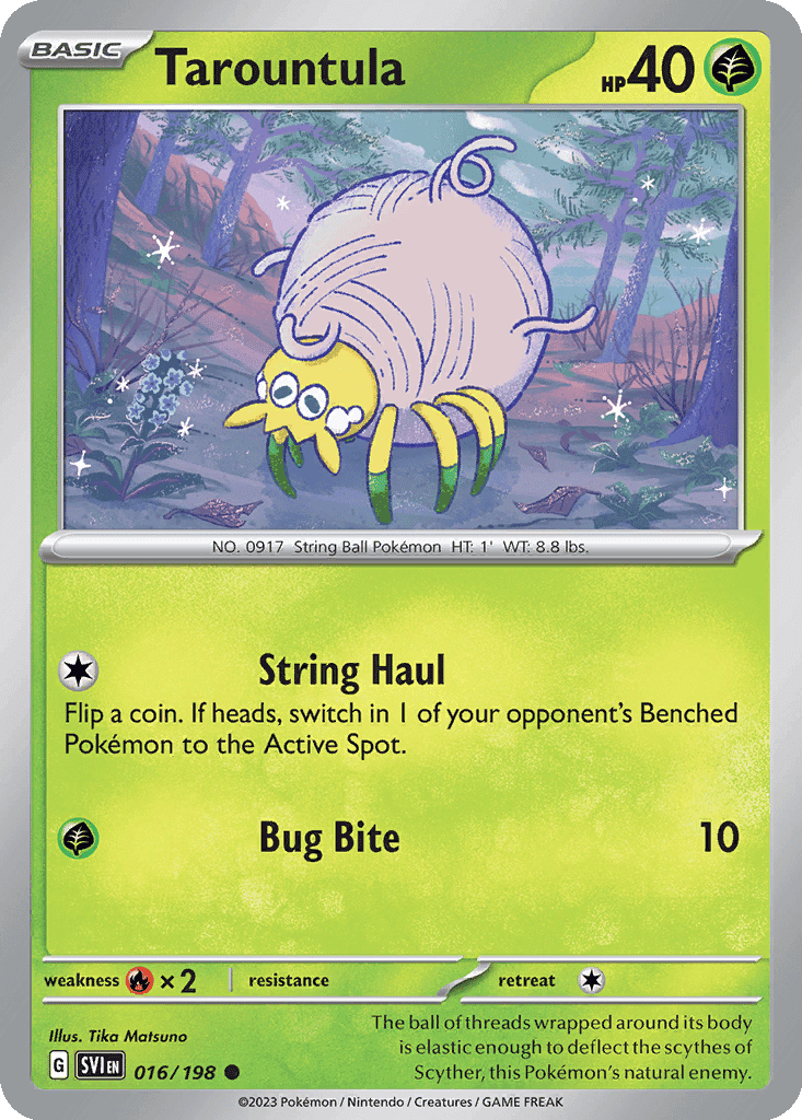 Tarountula - 016/198 (Normal • NM)