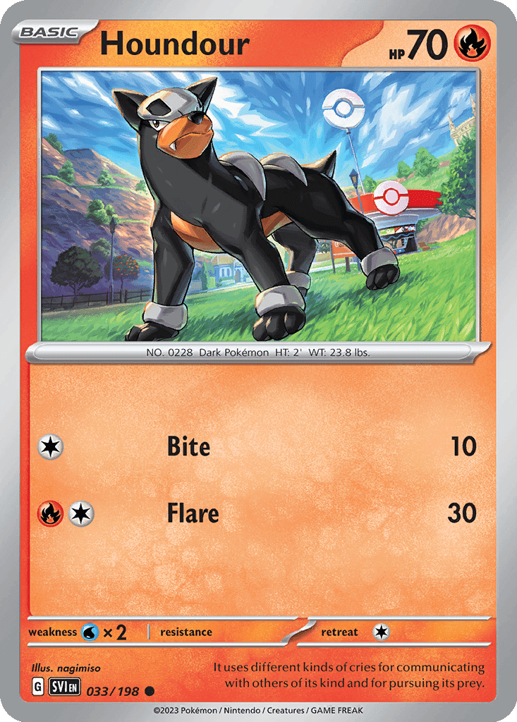 Houndour - 033/198 (Normal • NM)
