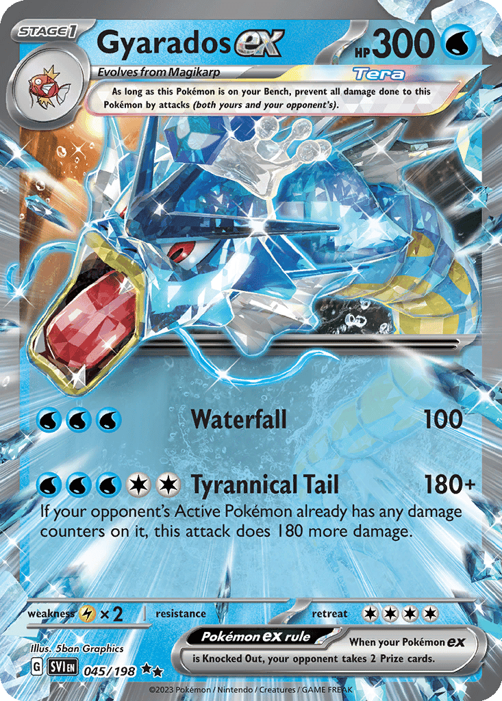 Gyarados ex - 045/198 (Holofoil • NM)