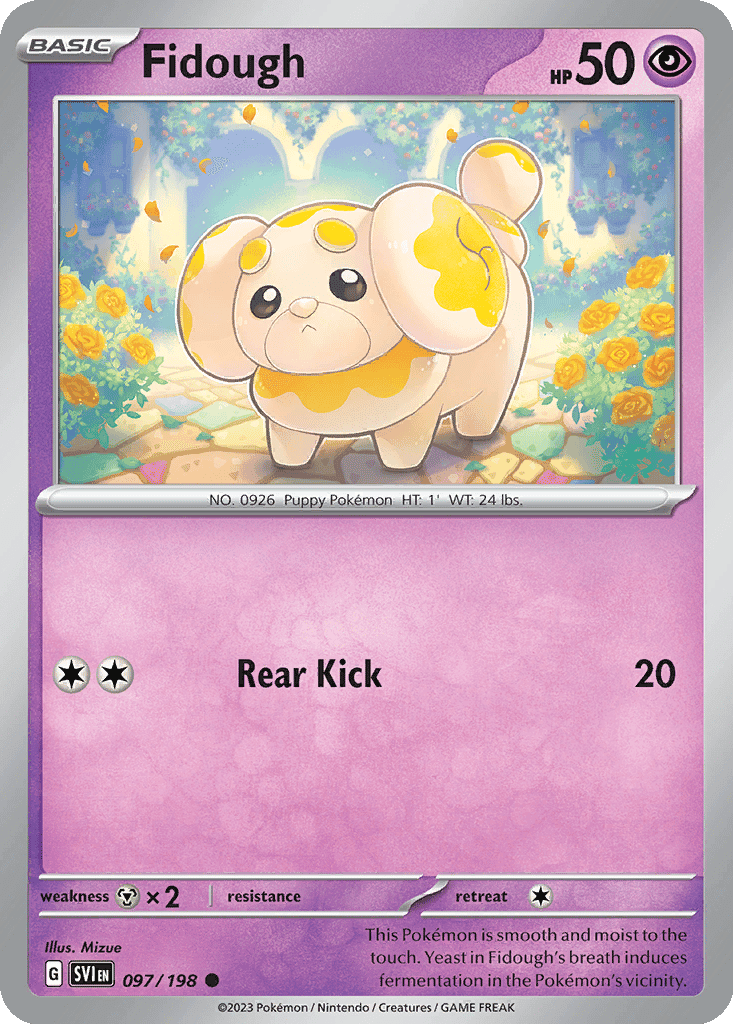 Fidough - 097/198 (Normal • NM)