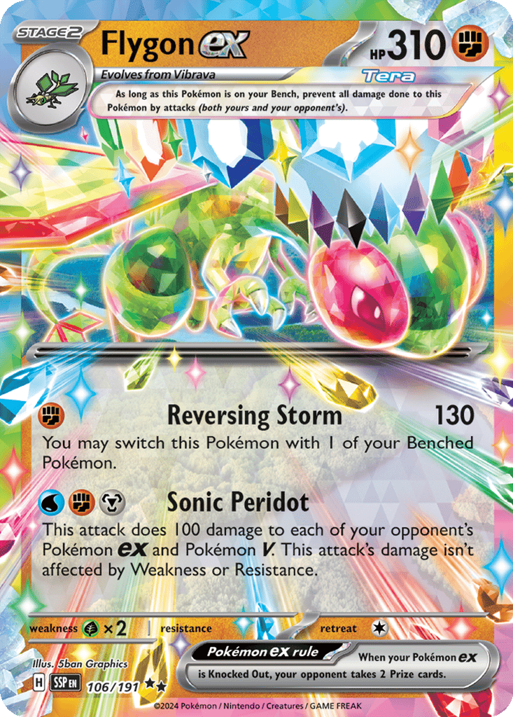 Flygon ex - 106/191 (Holofoil • NM)