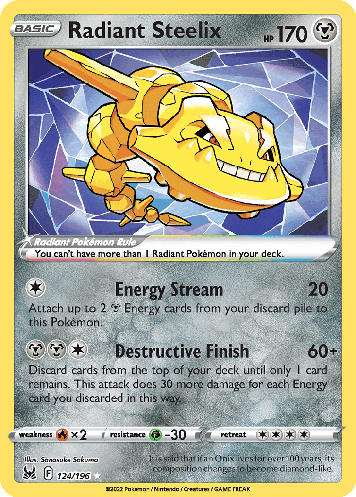 Radiant Steelix (Holofoil • NM)