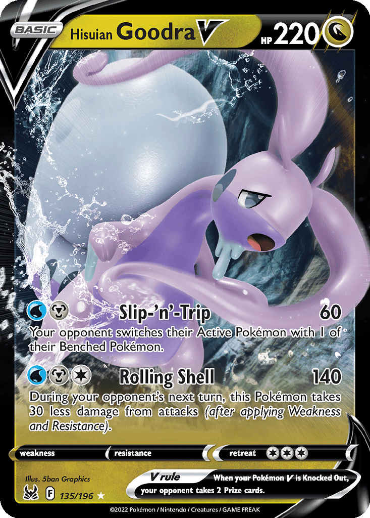 Hisuian Goodra V (Holofoil • NM)