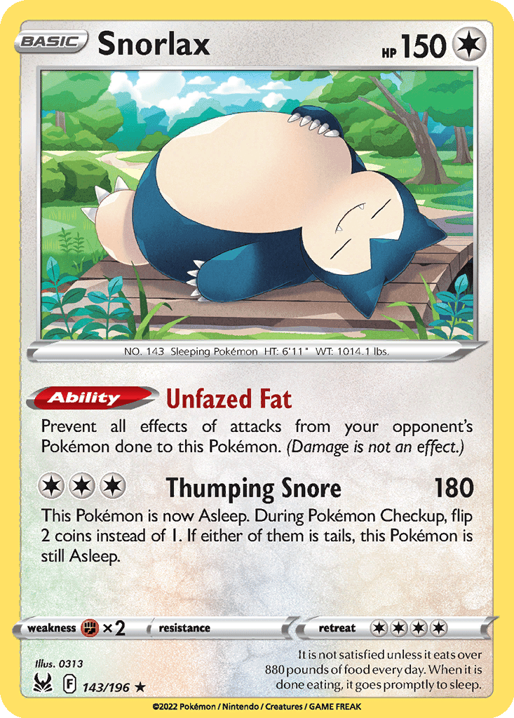Snorlax (Holofoil • NM)