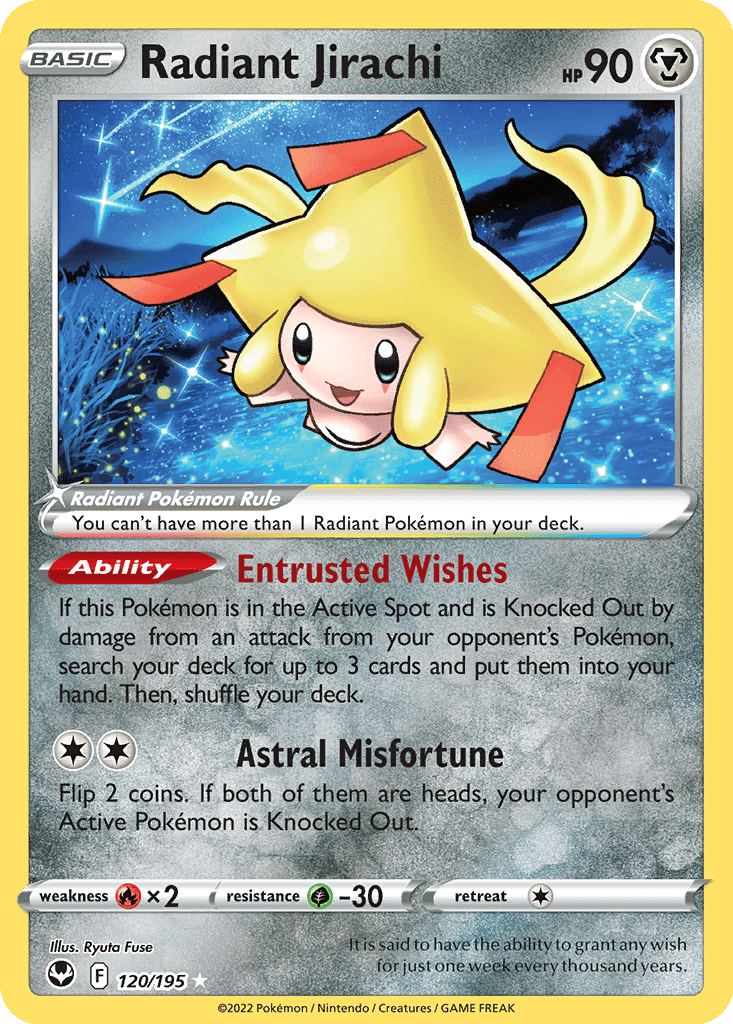 Radiant Jirachi (Holofoil • NM)