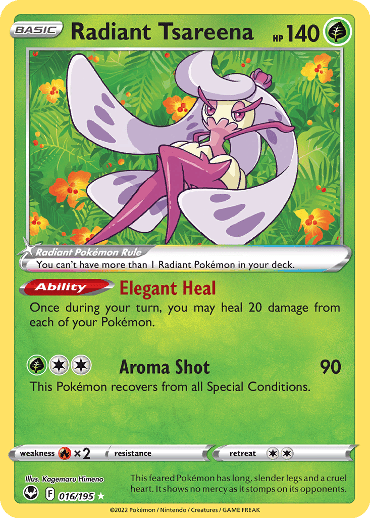 Radiant Tsareena (Holofoil • NM)