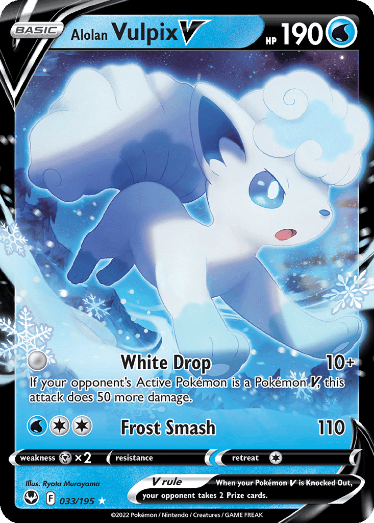Alolan Vulpix V (Holofoil • NM)