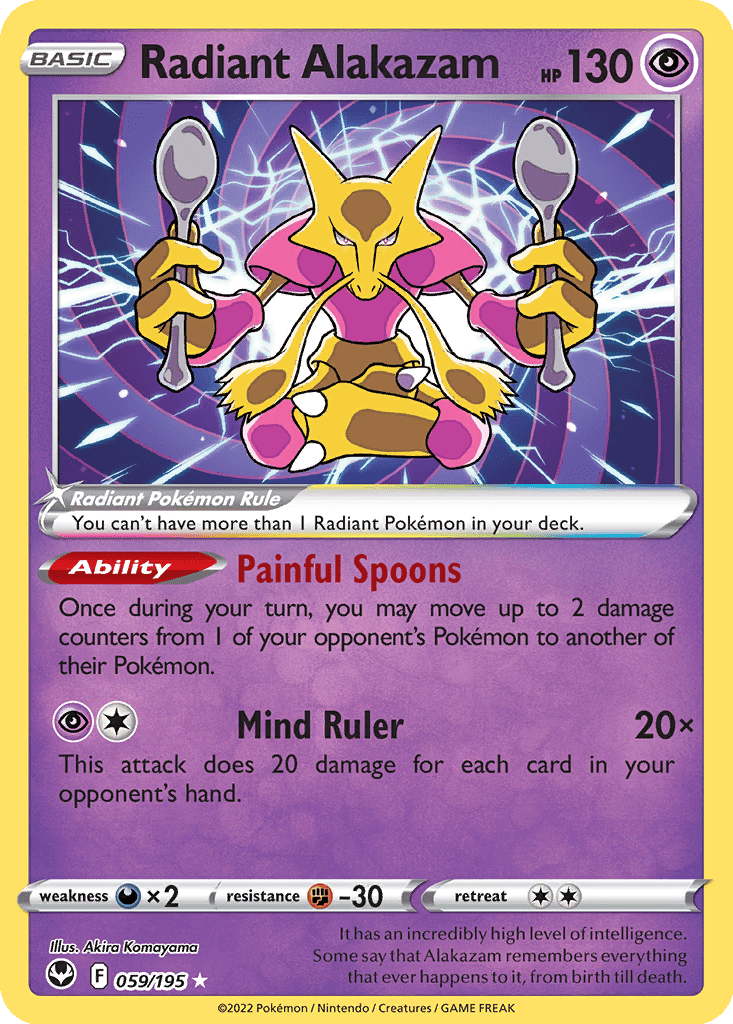 Radiant Alakazam (Holofoil • NM)