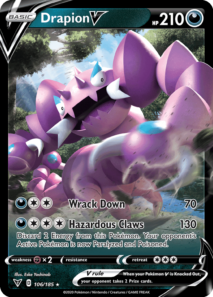 Drapion V (Holofoil • NM)