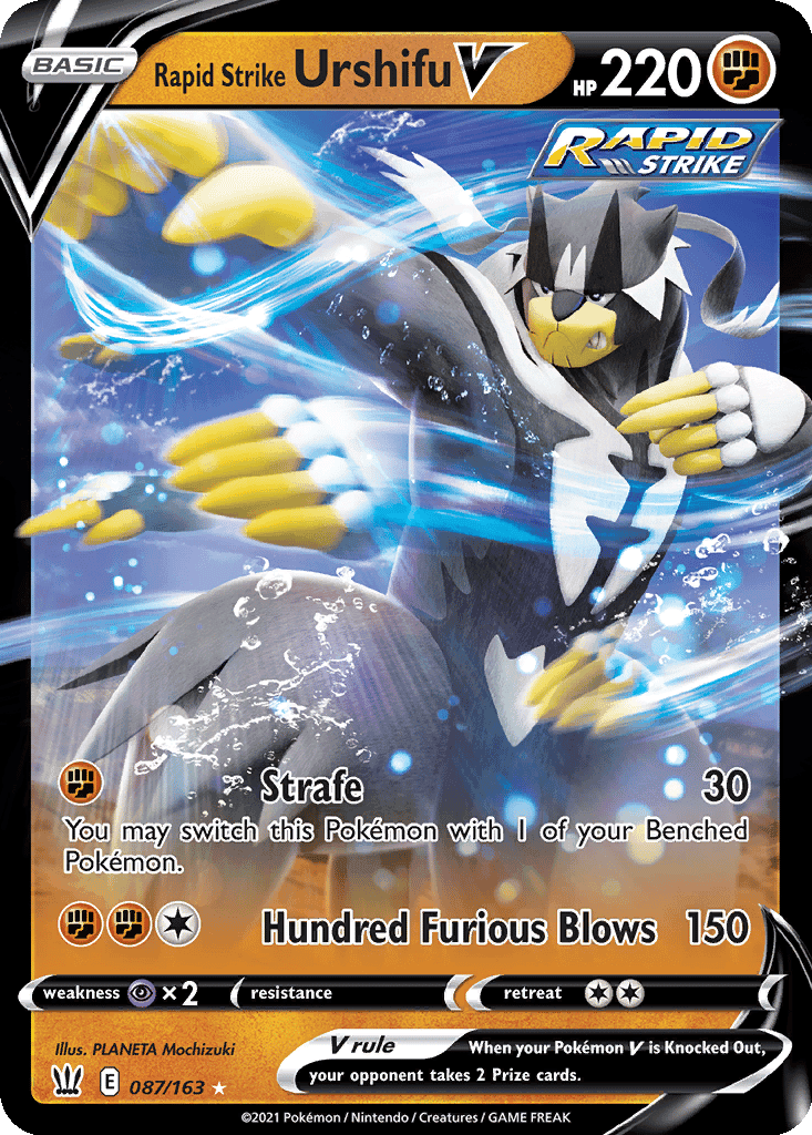Rapid Strike Urshifu V (Holofoil • NM)