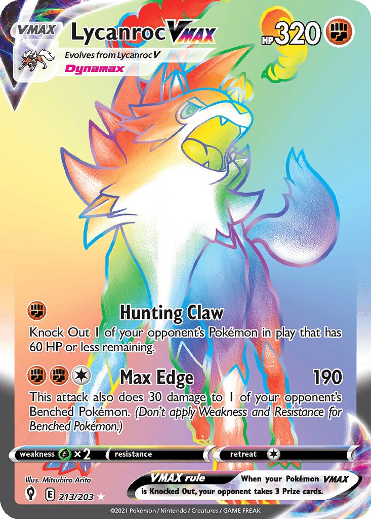 Lycanroc VMAX (Secret) (Holofoil • NM)
