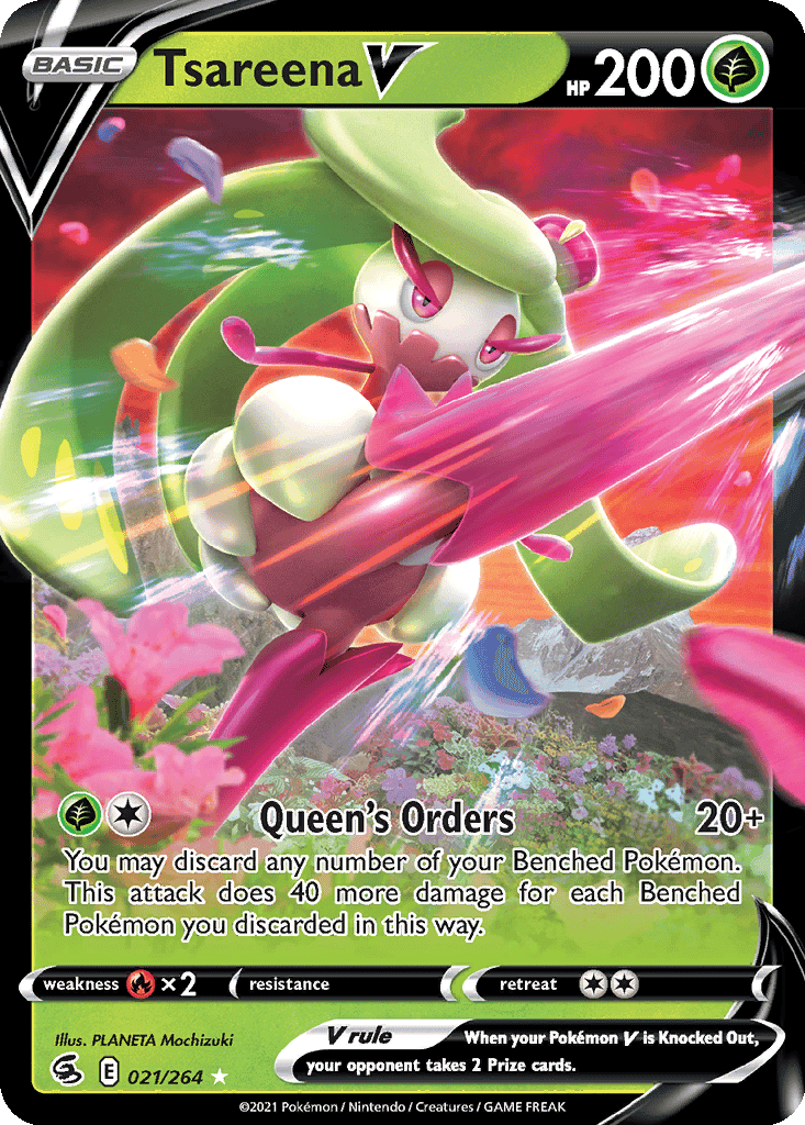 Tsareena V (Holofoil • NM)