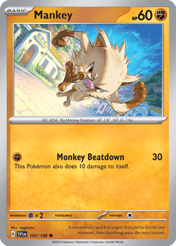 Mankey (Reverse Holofoil • NM)