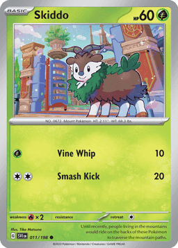 Skiddo (Reverse Holofoil • NM)