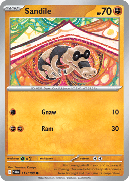 Sandile - 115/198 (Reverse Holofoil • NM)