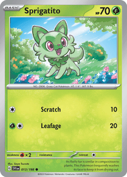 Sprigatito (Reverse Holofoil • NM)