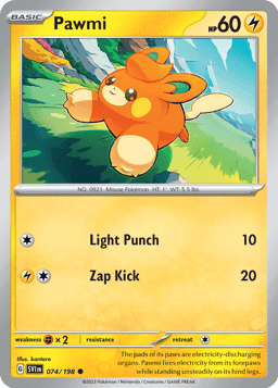 Pawmi - 074/198 (Reverse Holofoil • NM)