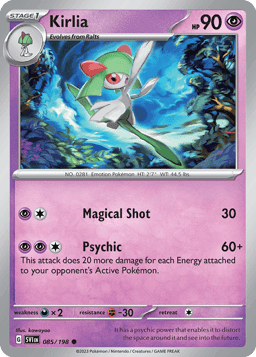 Kirlia - 085/198 (Reverse Holofoil • NM)