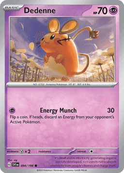 Dedenne - 094/198 (Reverse Holofoil • NM)