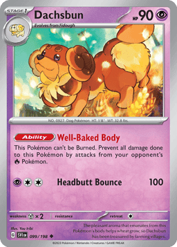 Dachsbun (Reverse Holofoil • NM)