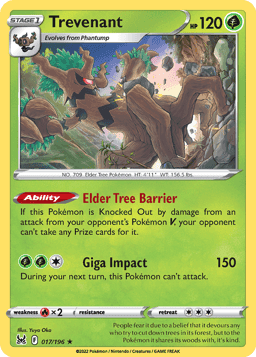 Trevenant (Reverse Holofoil • NM)