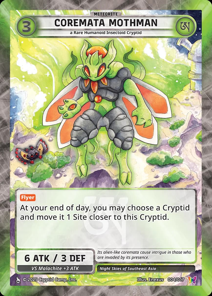 Coremata Mothman (Normal / Vision Rare)