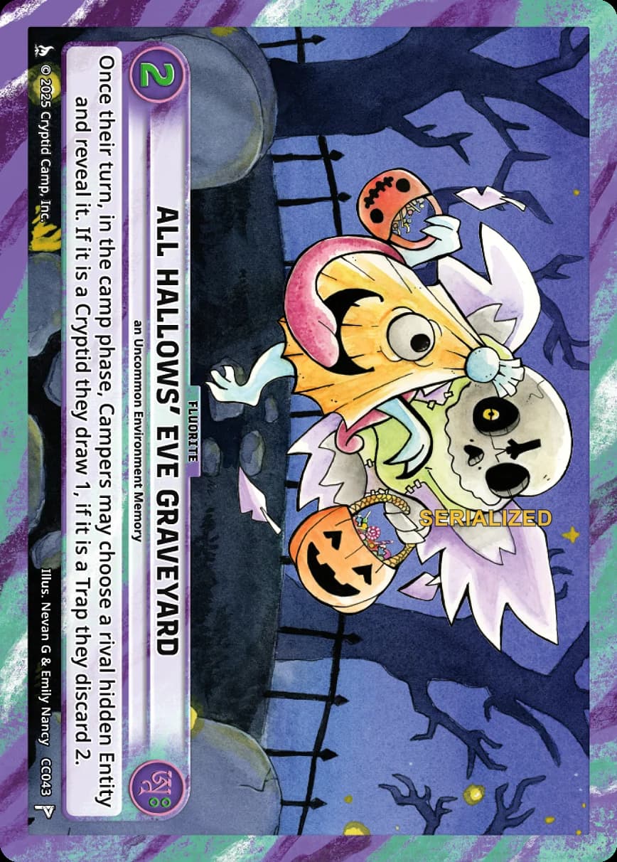 All Hallows' Eve Graveyard (Normal / Serialized)