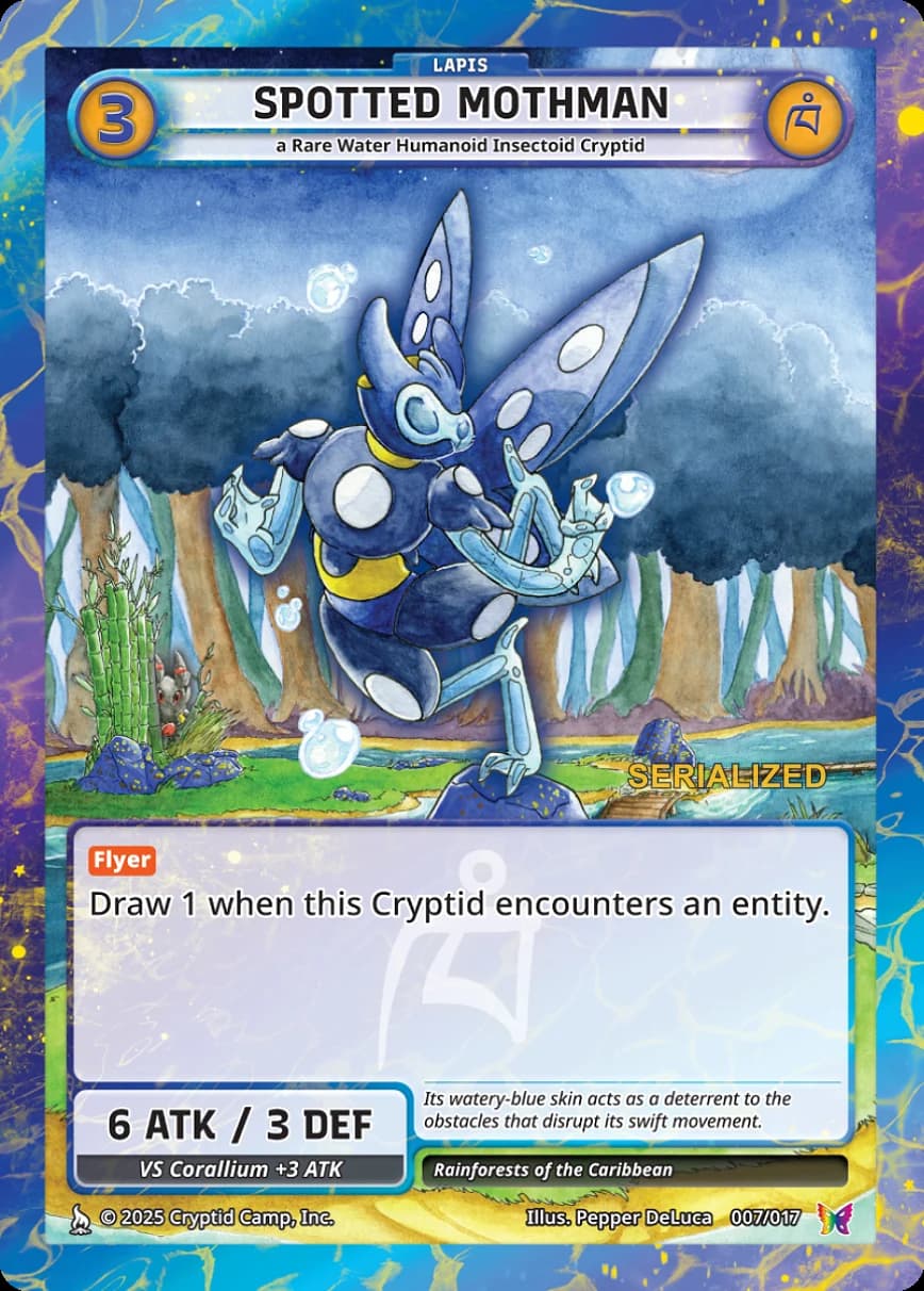 Spotted Mothman (Normal / Serialized)