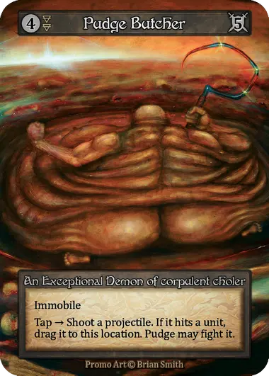 Pudge Butcher Signed Dust Promo