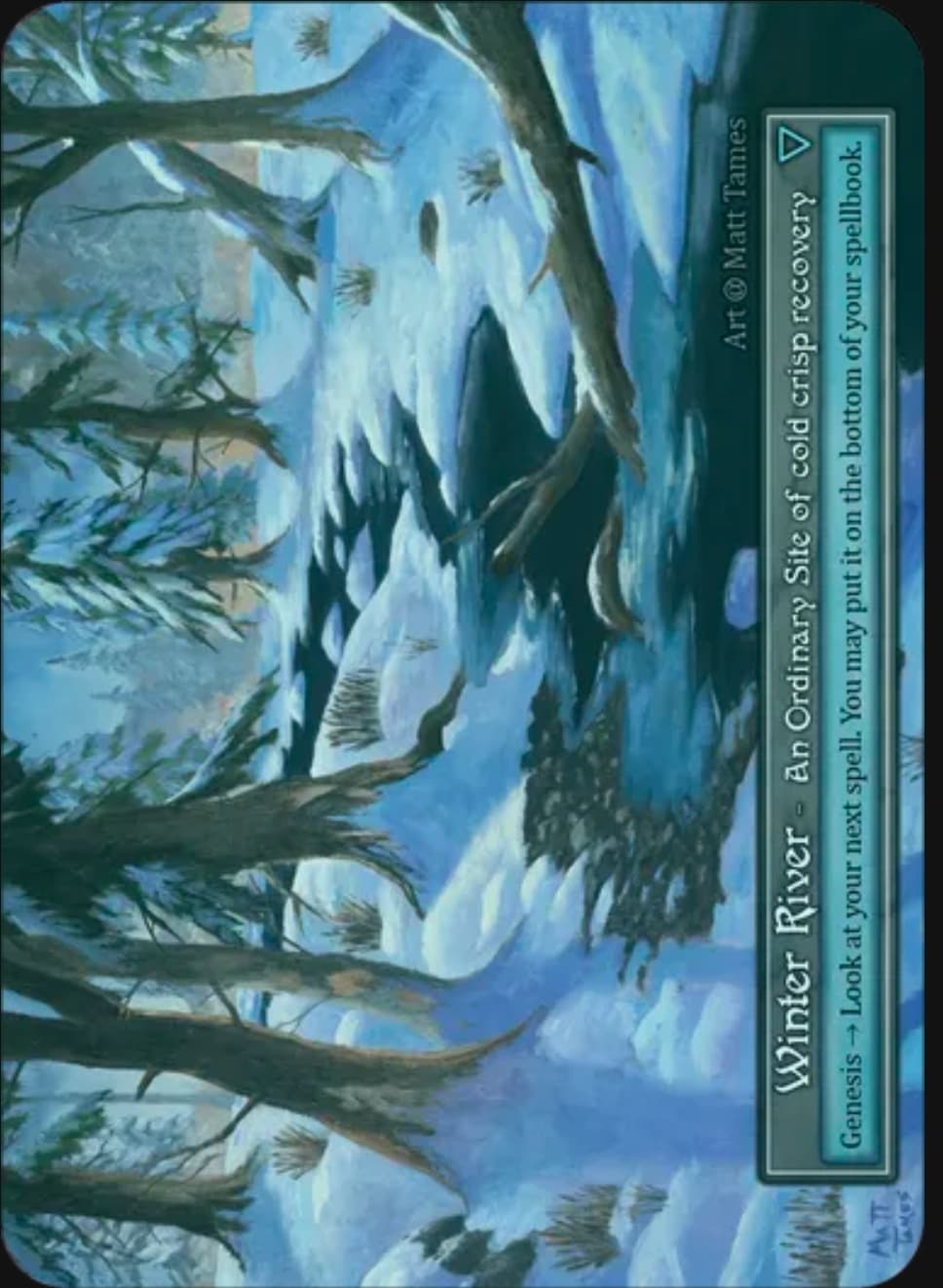 Alpha Winter River Foil (foil)