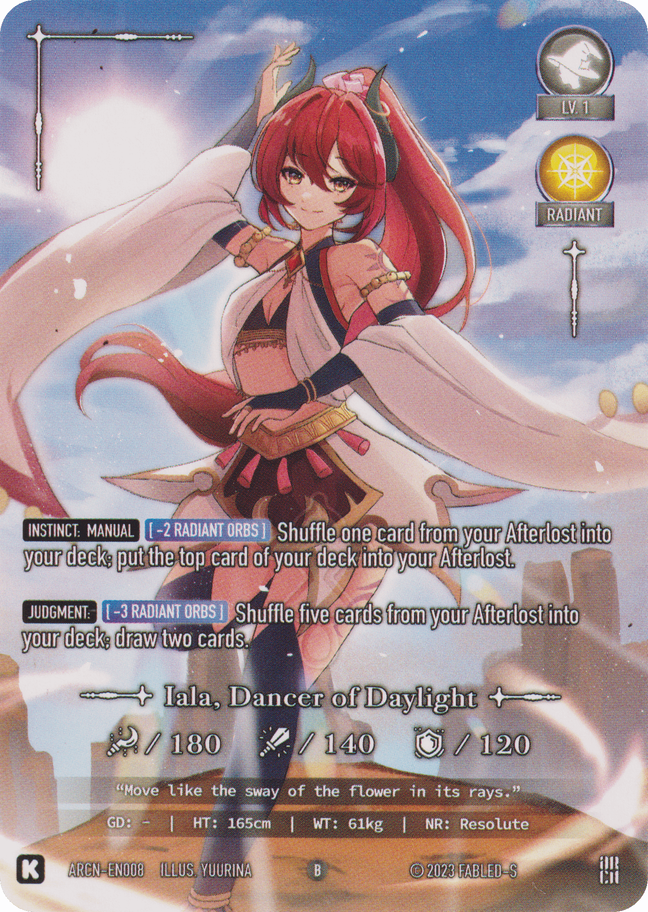 Iala, Dancer of Daylight