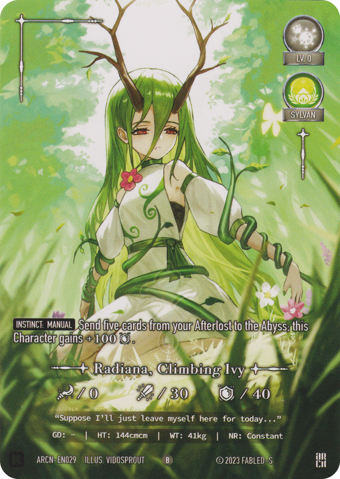 Radiana, Climbing Ivy