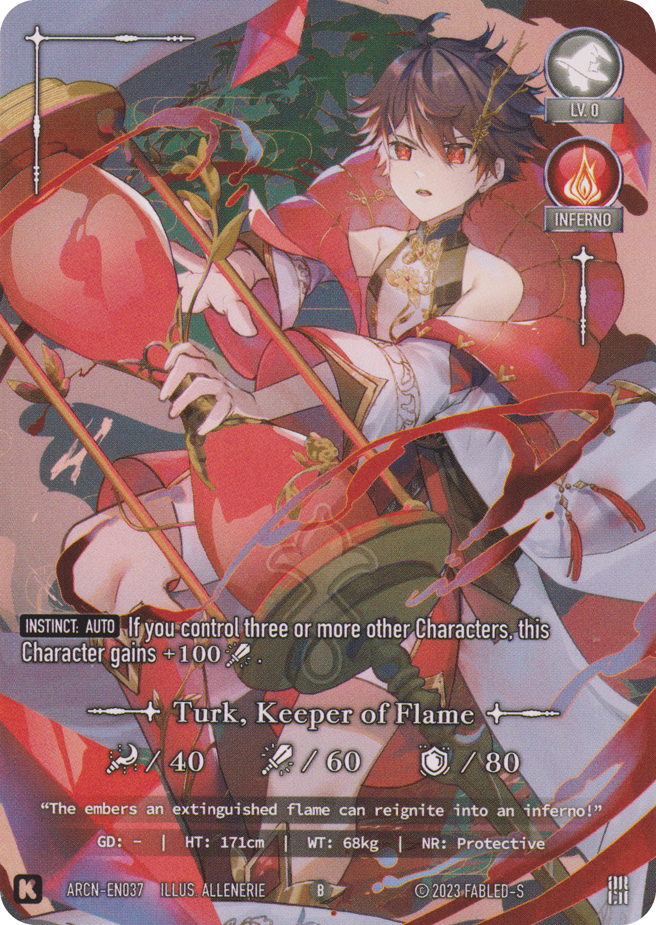 Turk, Keeper of Flame