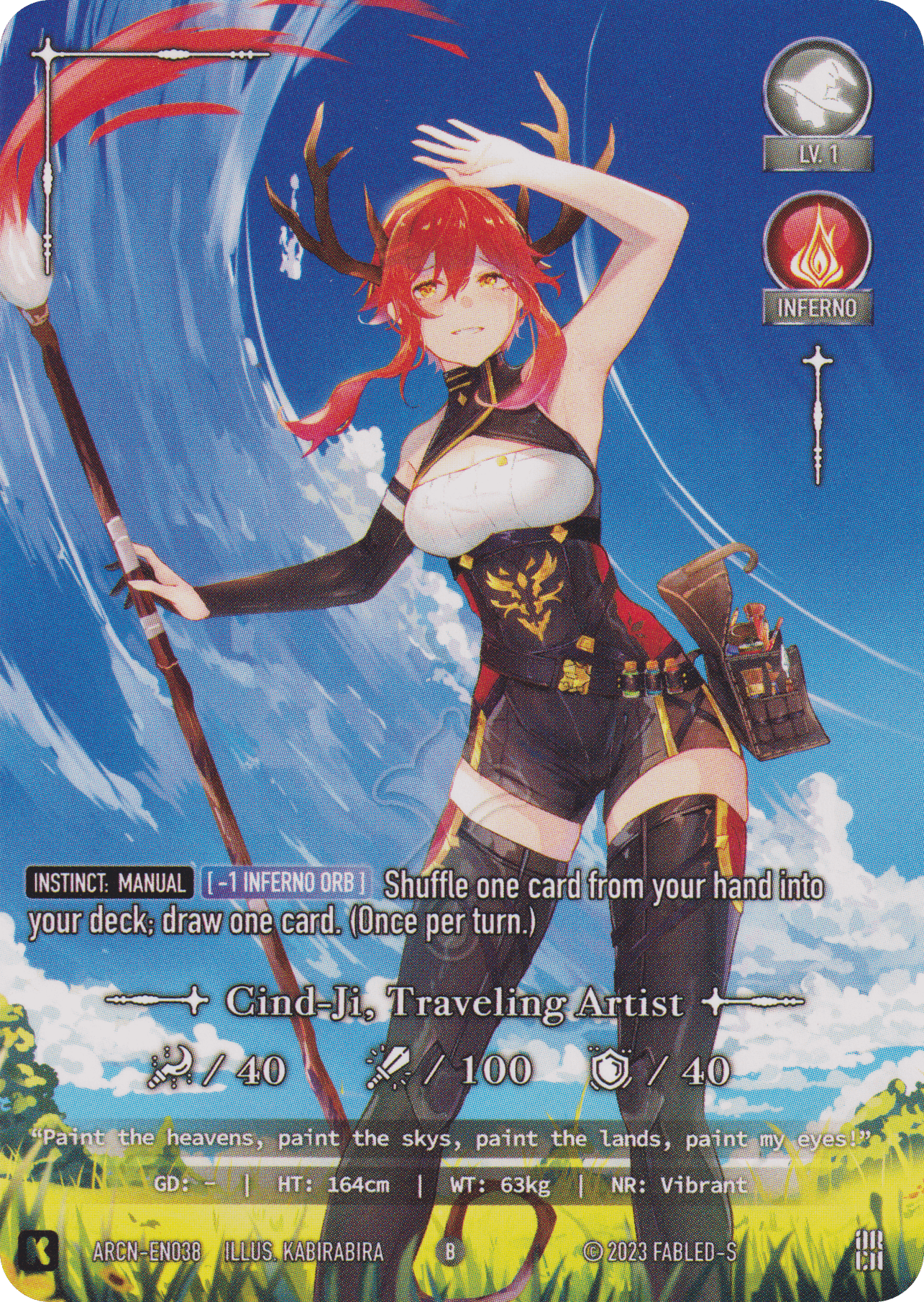 Cind-Ji, Traveling Artist