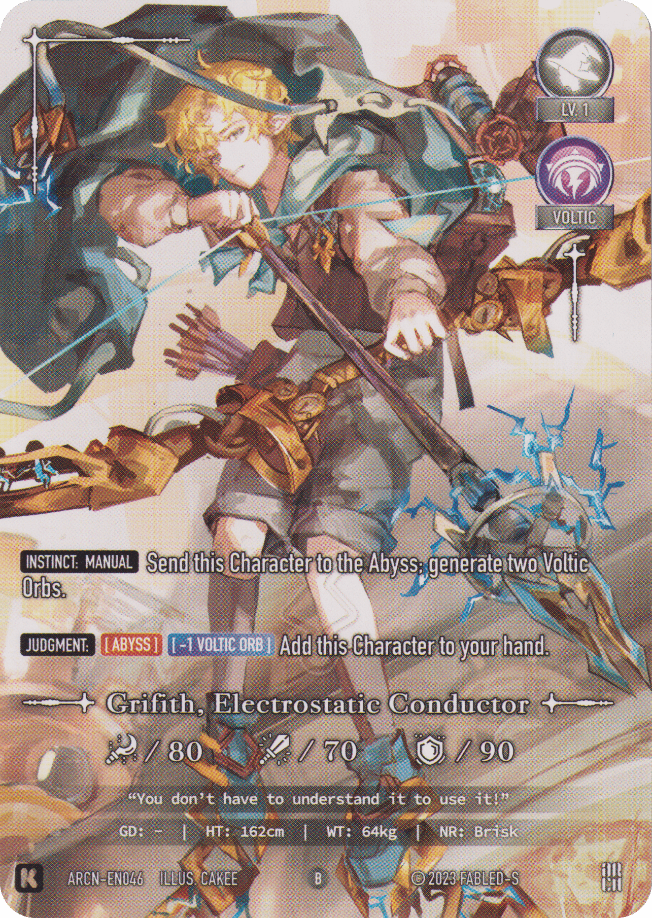 Grifith, Electrostatic Conductor