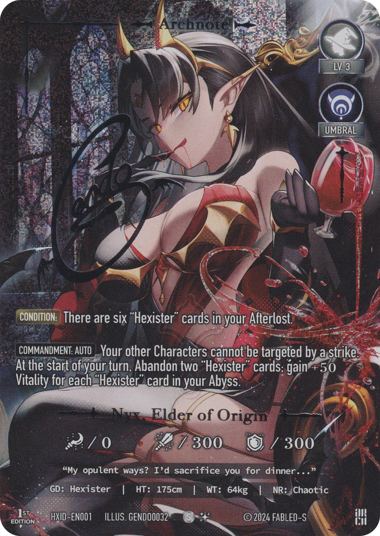 Nyx, Elder of Origin
