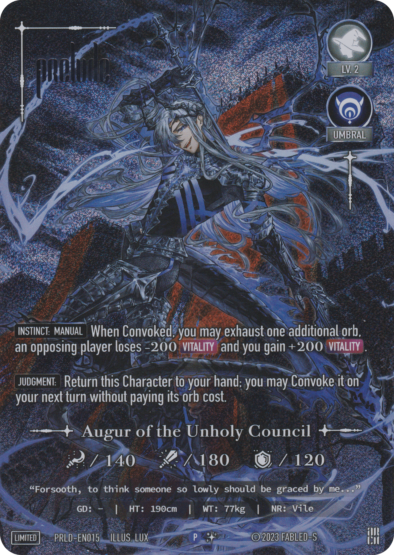 Augur of the Unholy Council