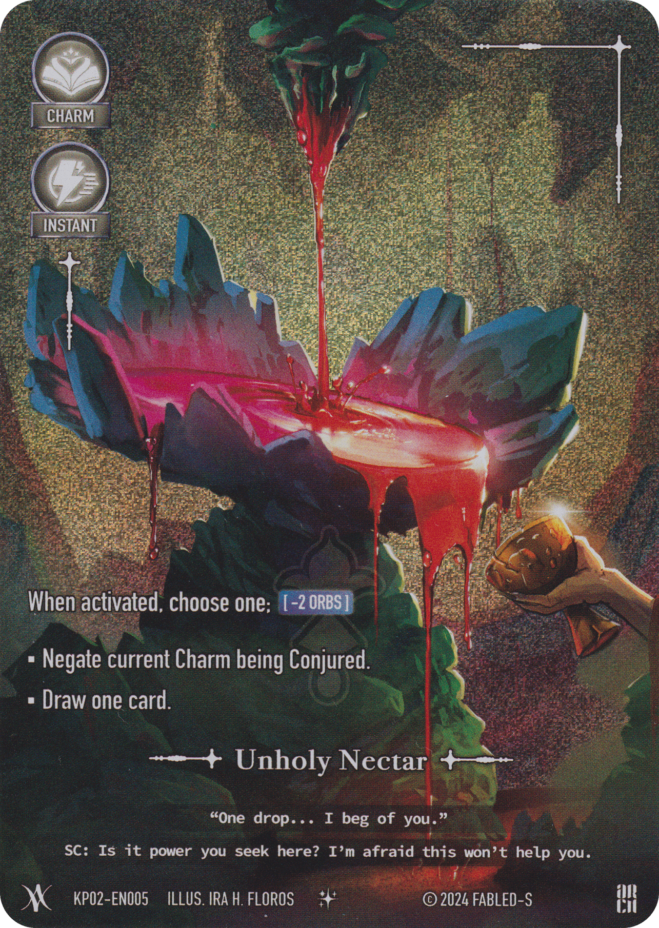Unholy Nectar (foil)