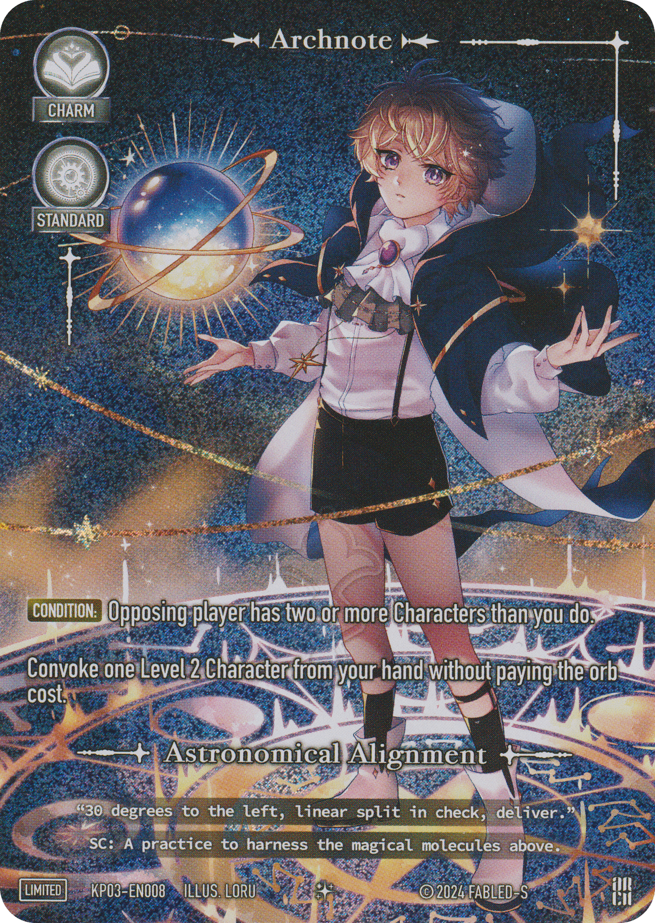 Astronomical Alignment (foil)