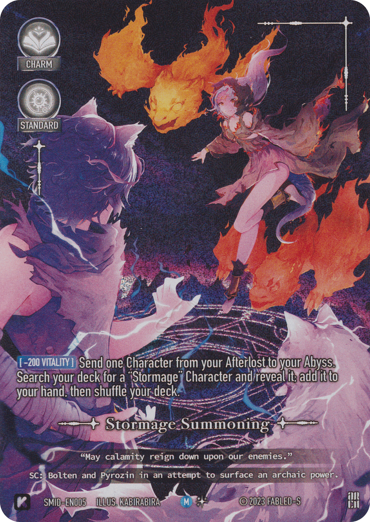 Stormage Summoning (foil)