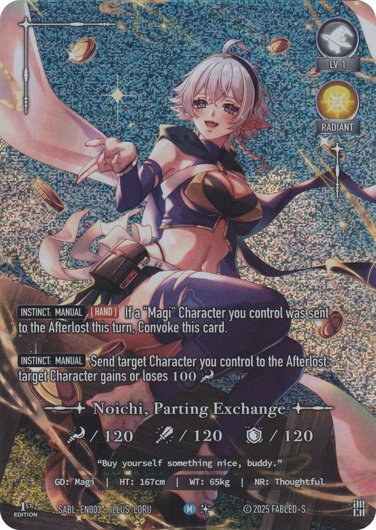 Noichi, Parting Exchange