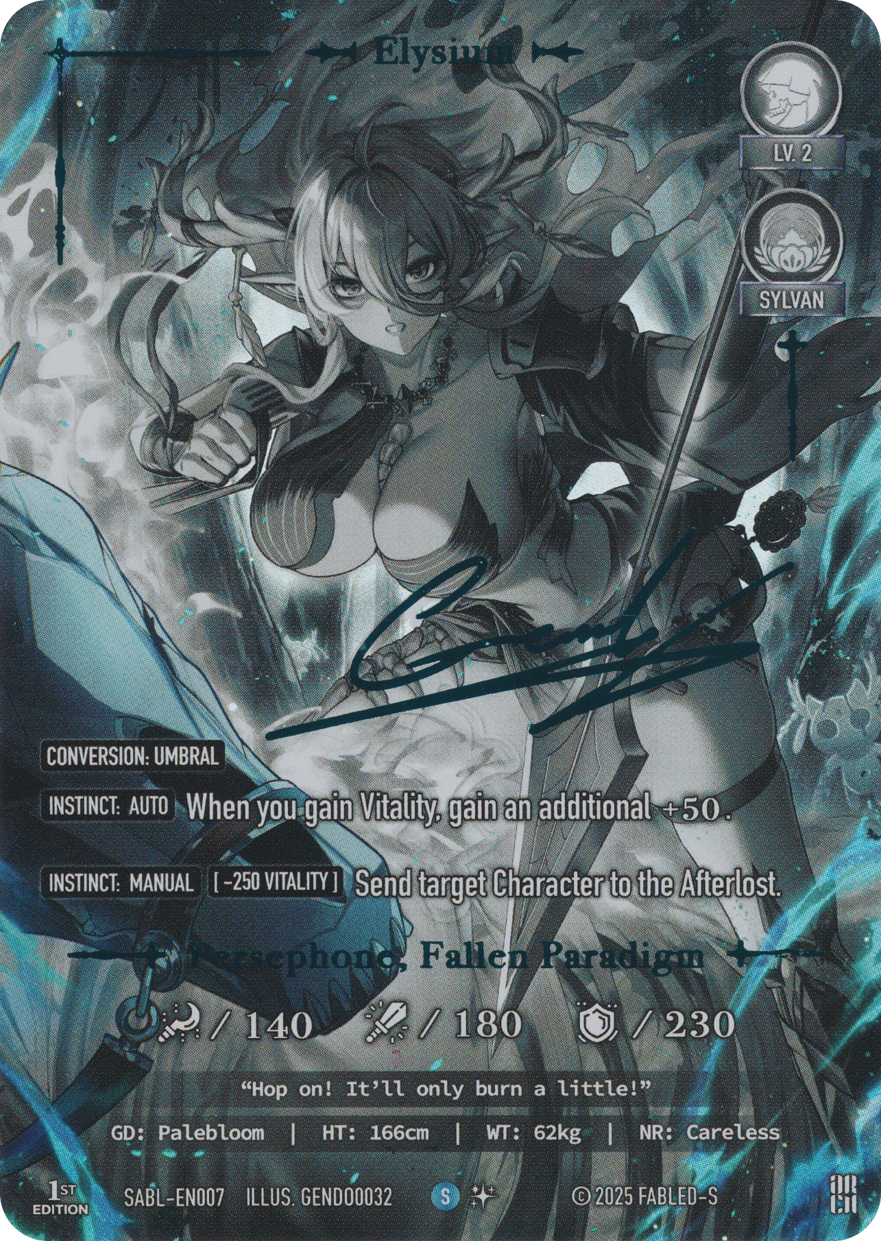 Persephone, Fallen Paradigm