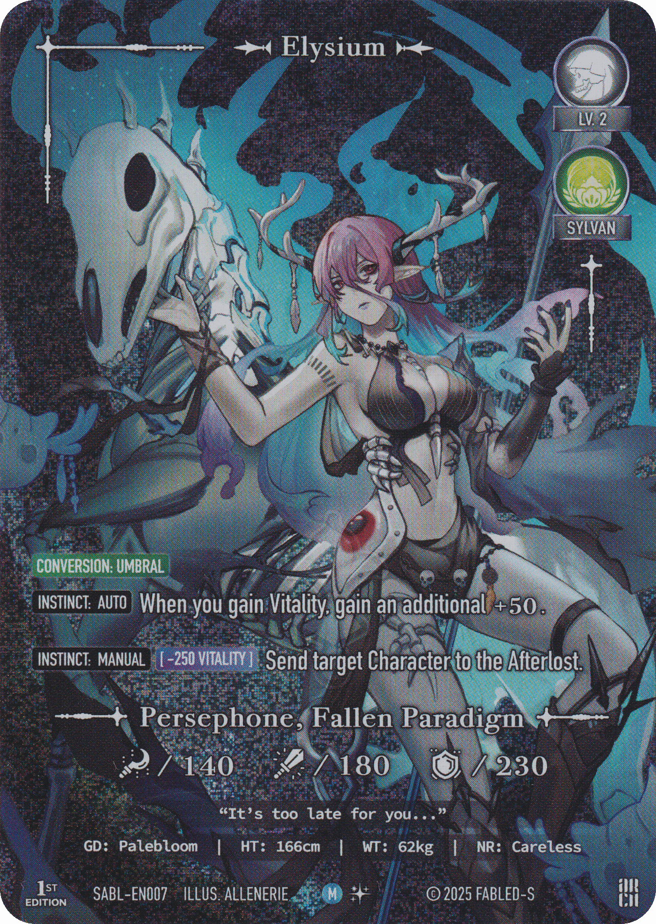 Persephone, Fallen Paradigm