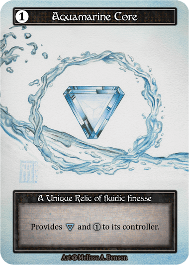 Aquamarine Core (Foil)