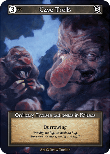 Cave Trolls (Foil)